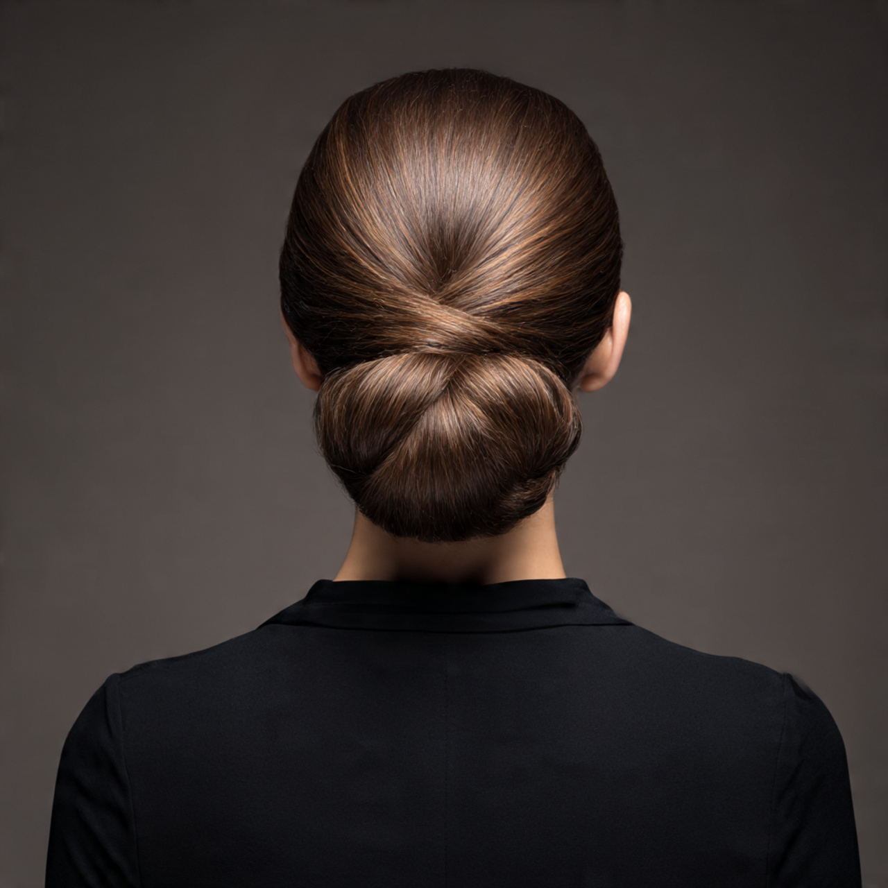 Long Hair Undos: 25 Elegant Styles to Elevate Your Look 16 long hair divided into two sections crossed