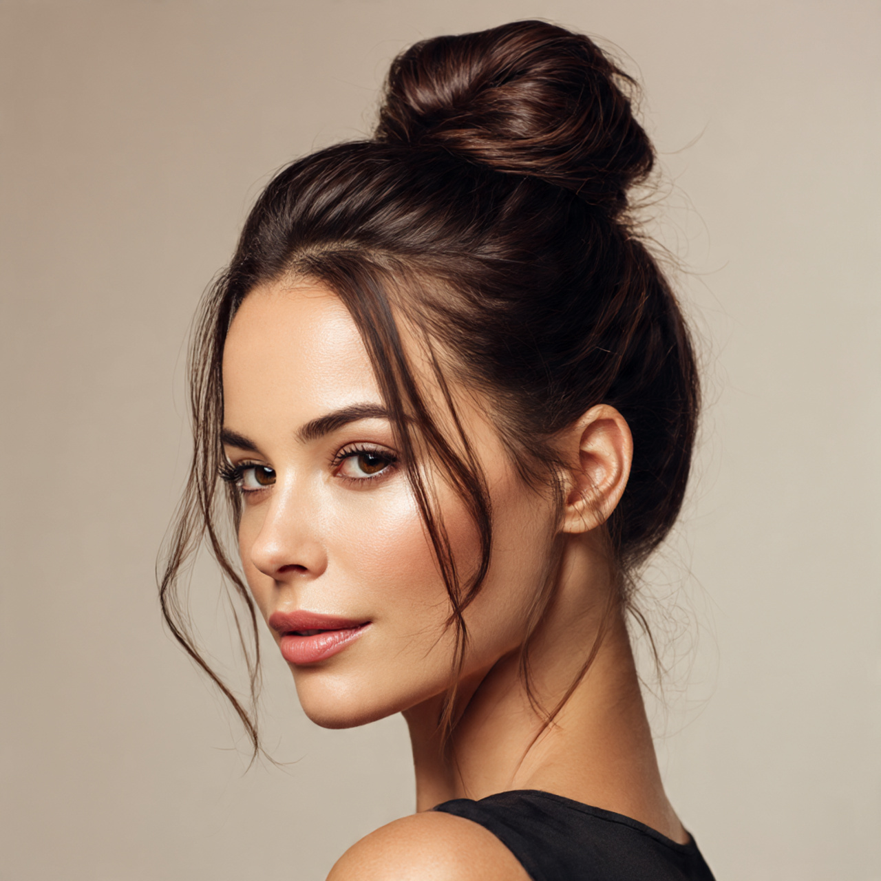 Long Hair Undos: 25 Elegant Styles to Elevate Your Look 15 long hair gathered into a sleek high