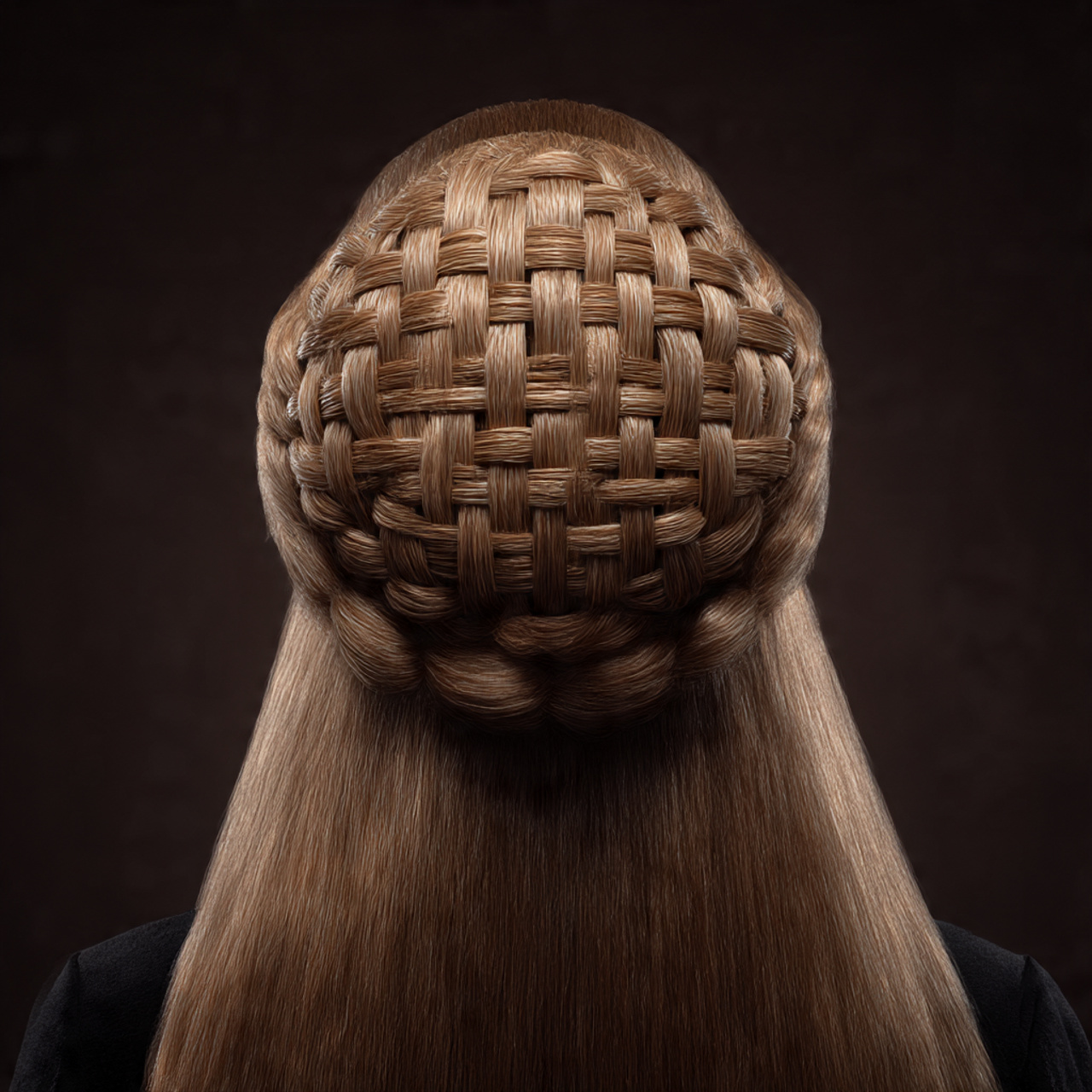 Long Hair Undos: 25 Elegant Styles to Elevate Your Look 14 long hair styled into a flat circular