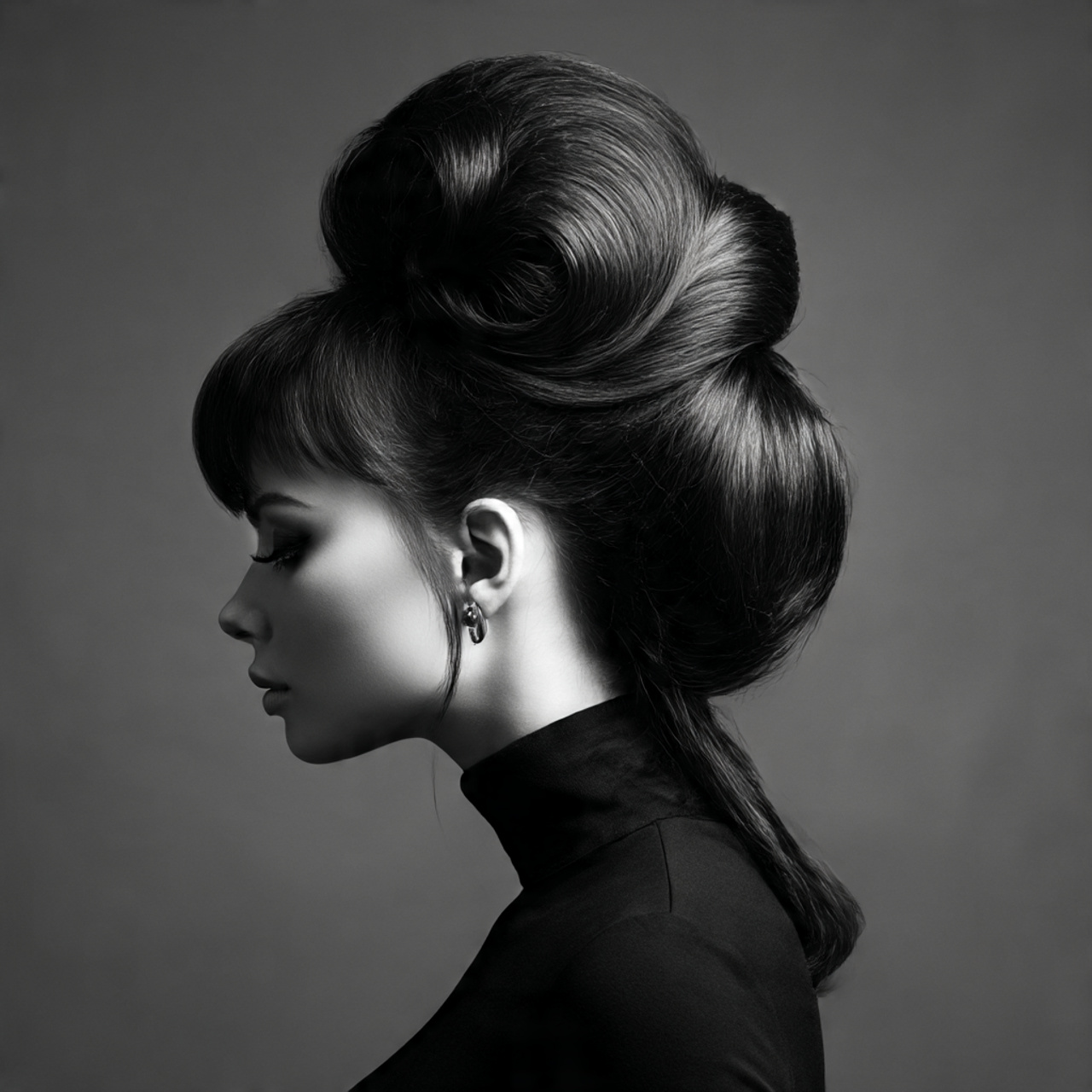 Long Hair Undos: 25 Elegant Styles to Elevate Your Look 17 long hair styled into a high bouffant