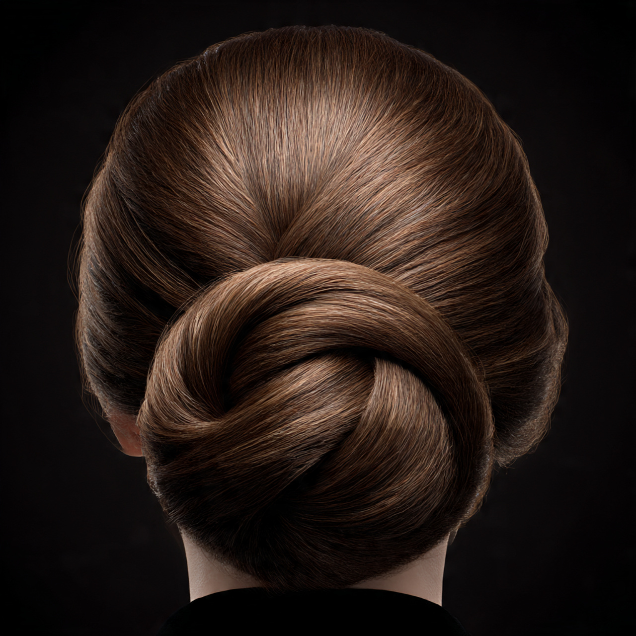 Long Hair Undos: 25 Elegant Styles to Elevate Your Look 9 long hair tucked into a seamless rounded