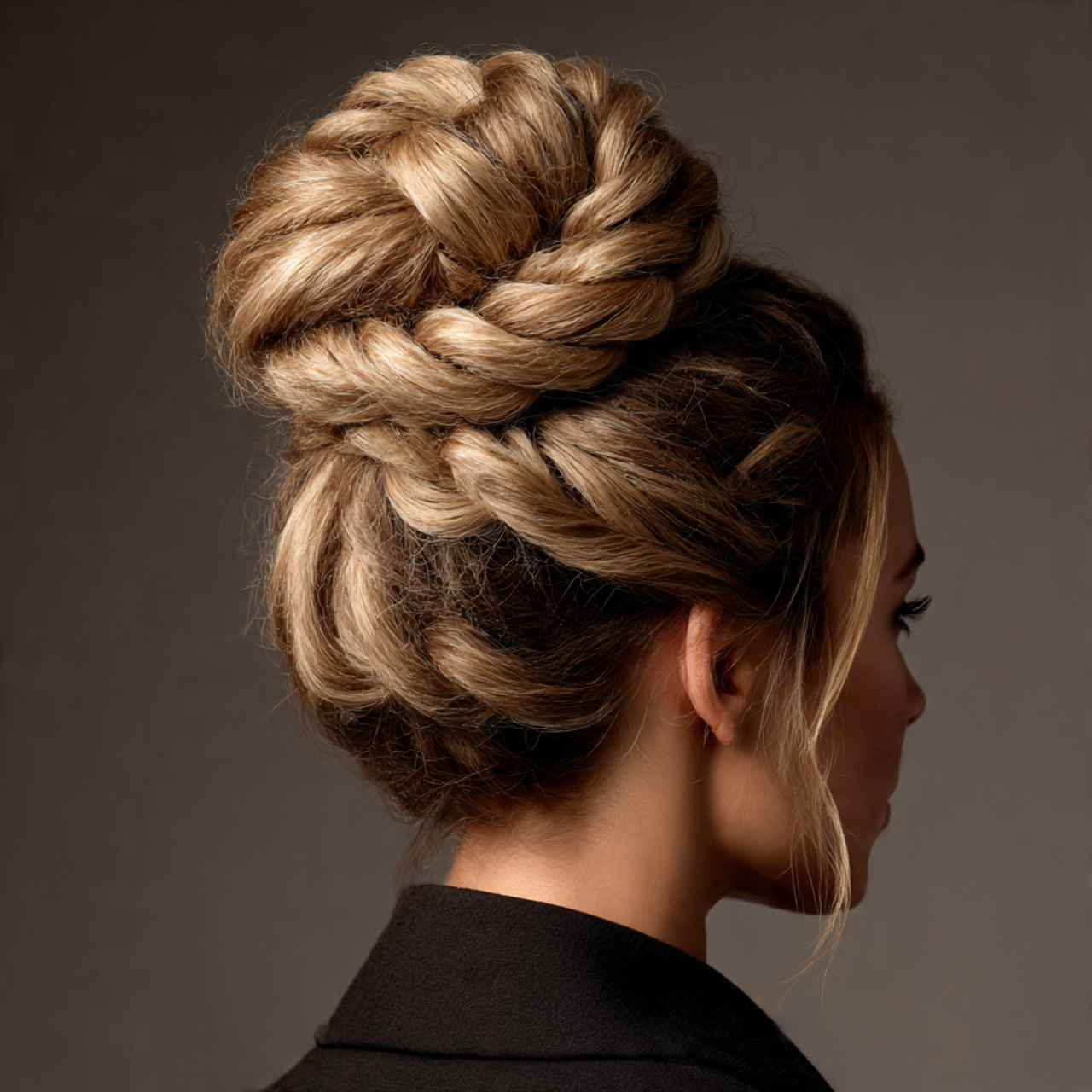 Long Hair Undos: 25 Elegant Styles to Elevate Your Look 8 long hair twisted into a thick rope