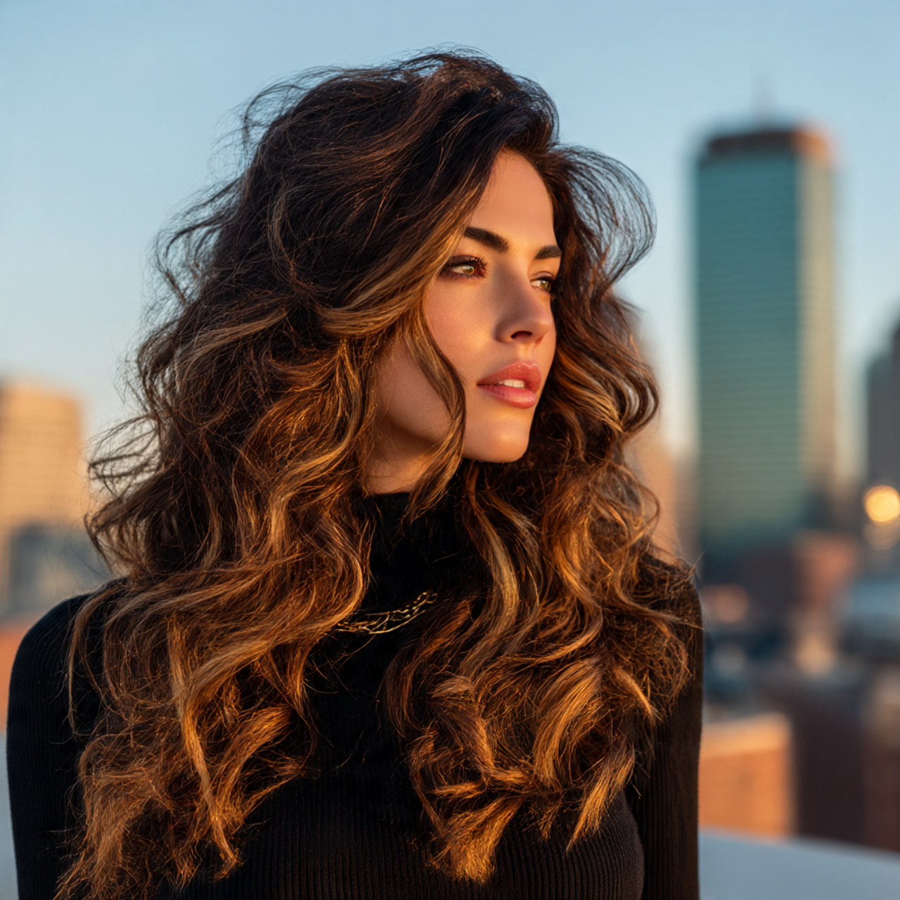 Hairstyles for Brunettes: Top 28 Luxurious Looks 10 modern brunette woman with chunky highlights on