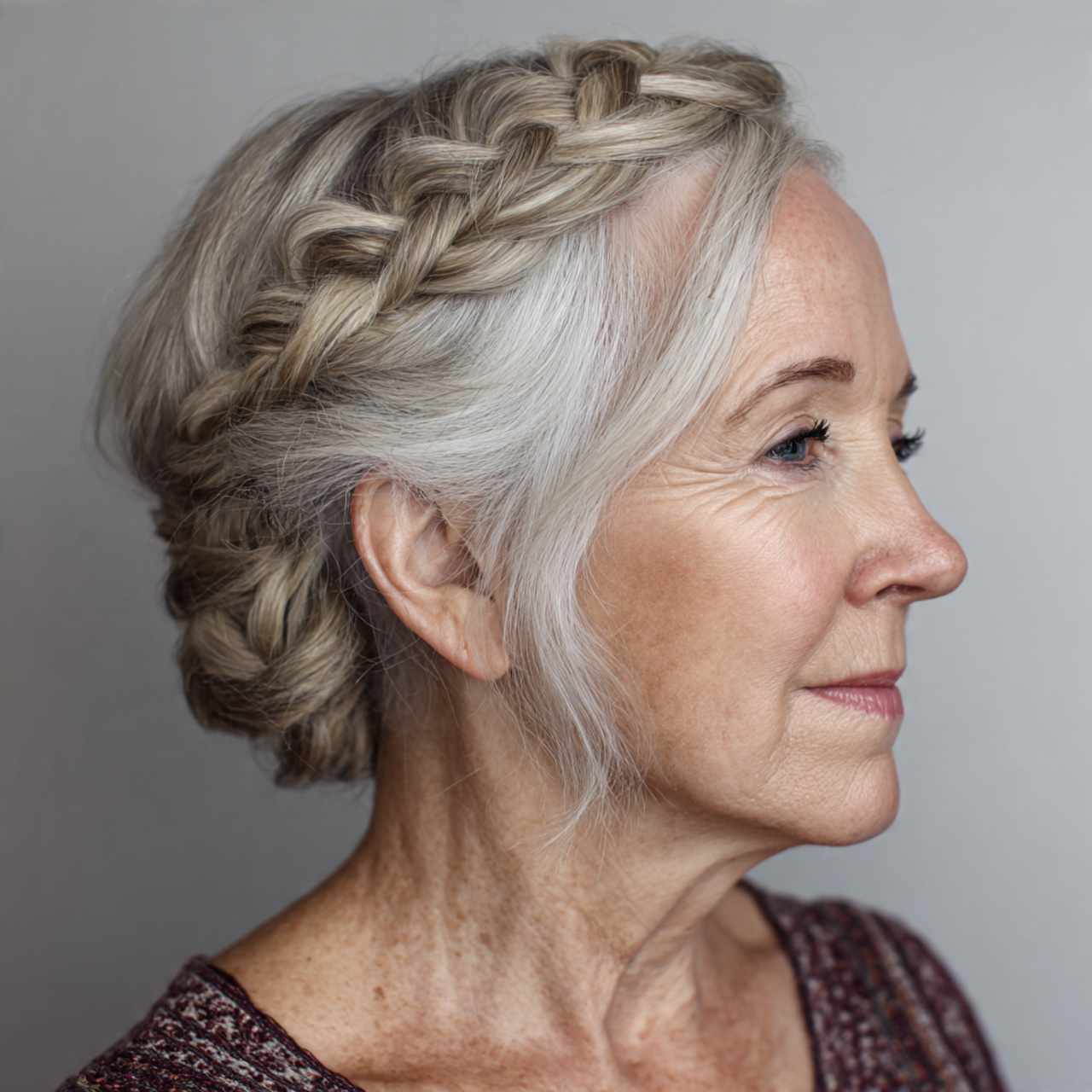 20 Elegant Hairstyles for 60 Year Olds for a Fresh Look 1 older women hairstyles braid