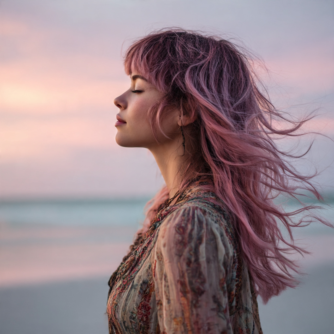 outdoor portrait of a woman with a