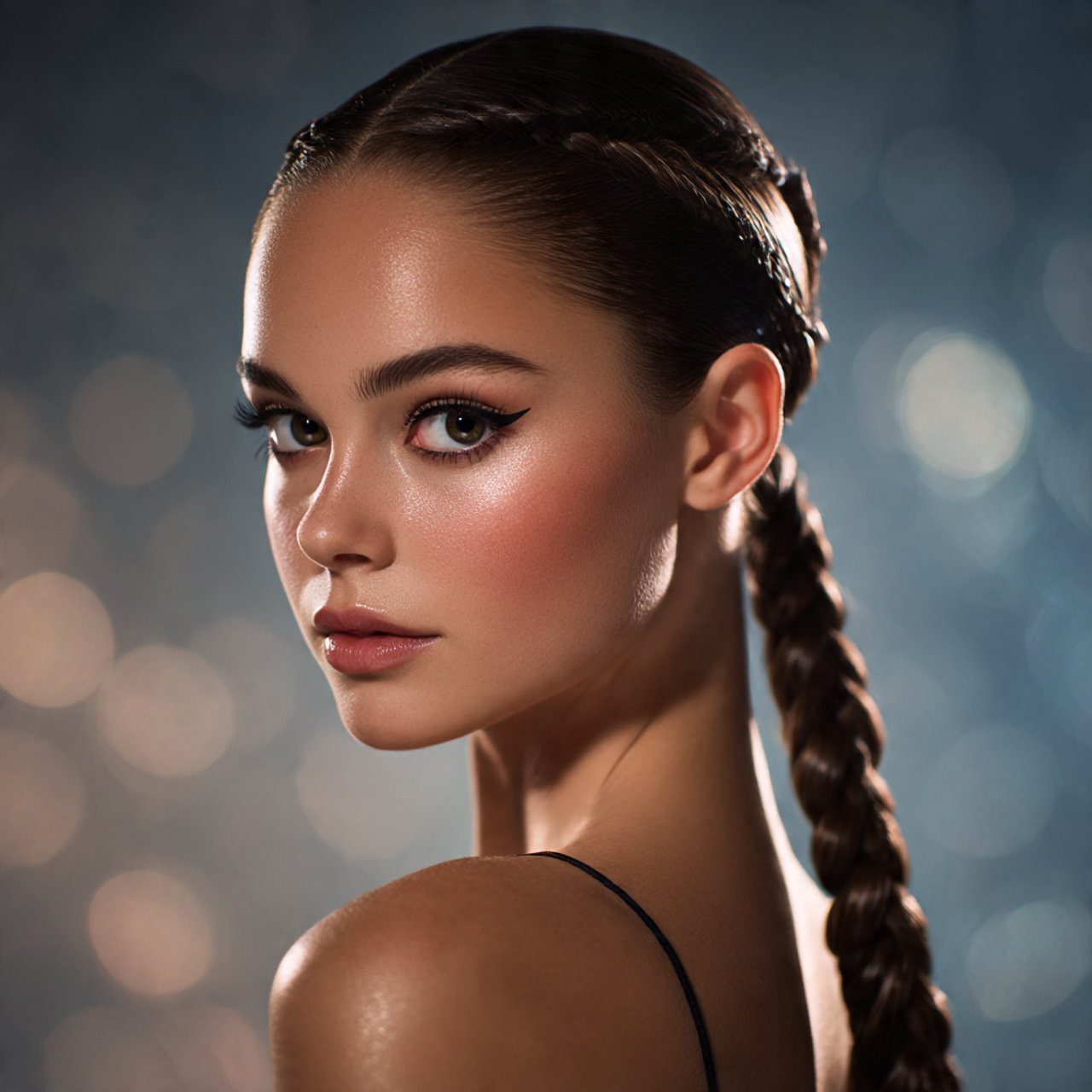 Best 30 Homecoming Hairstyles—Updos, Braids & Waves 26 polished twisted rope ponytail for homecoming two