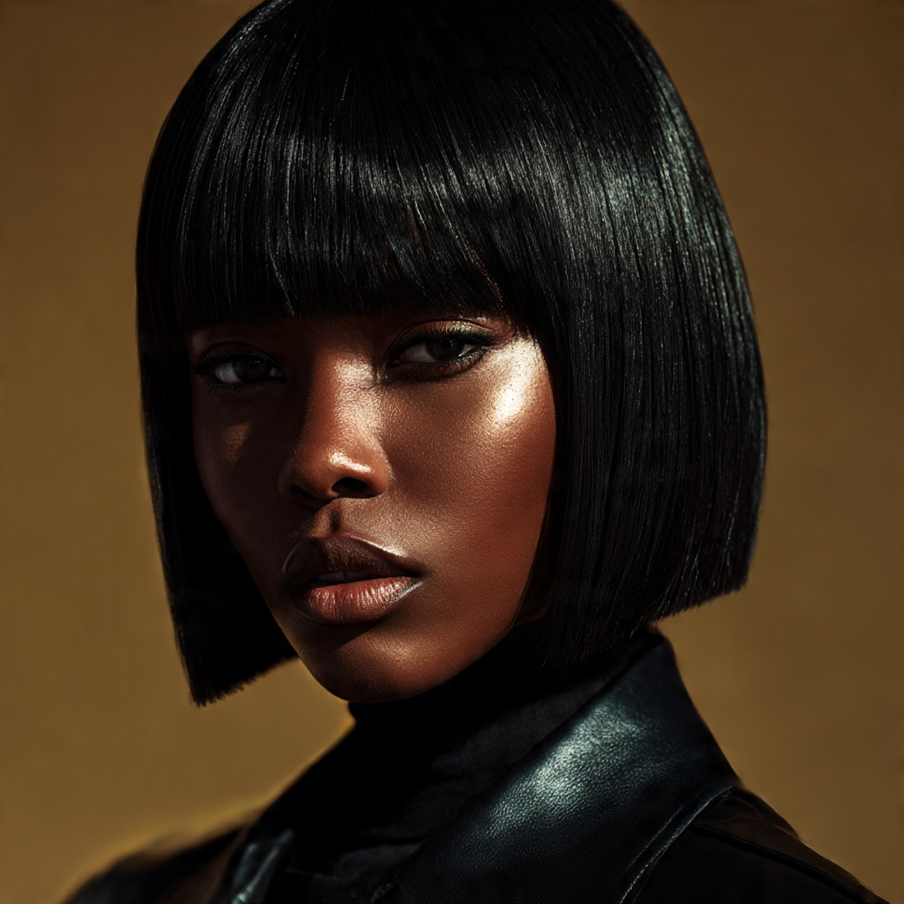 25 Stunning Bob Hairstyles for Black Women: Short, Curly & Sleek Cuts 10 powerful portrait of a black woman with