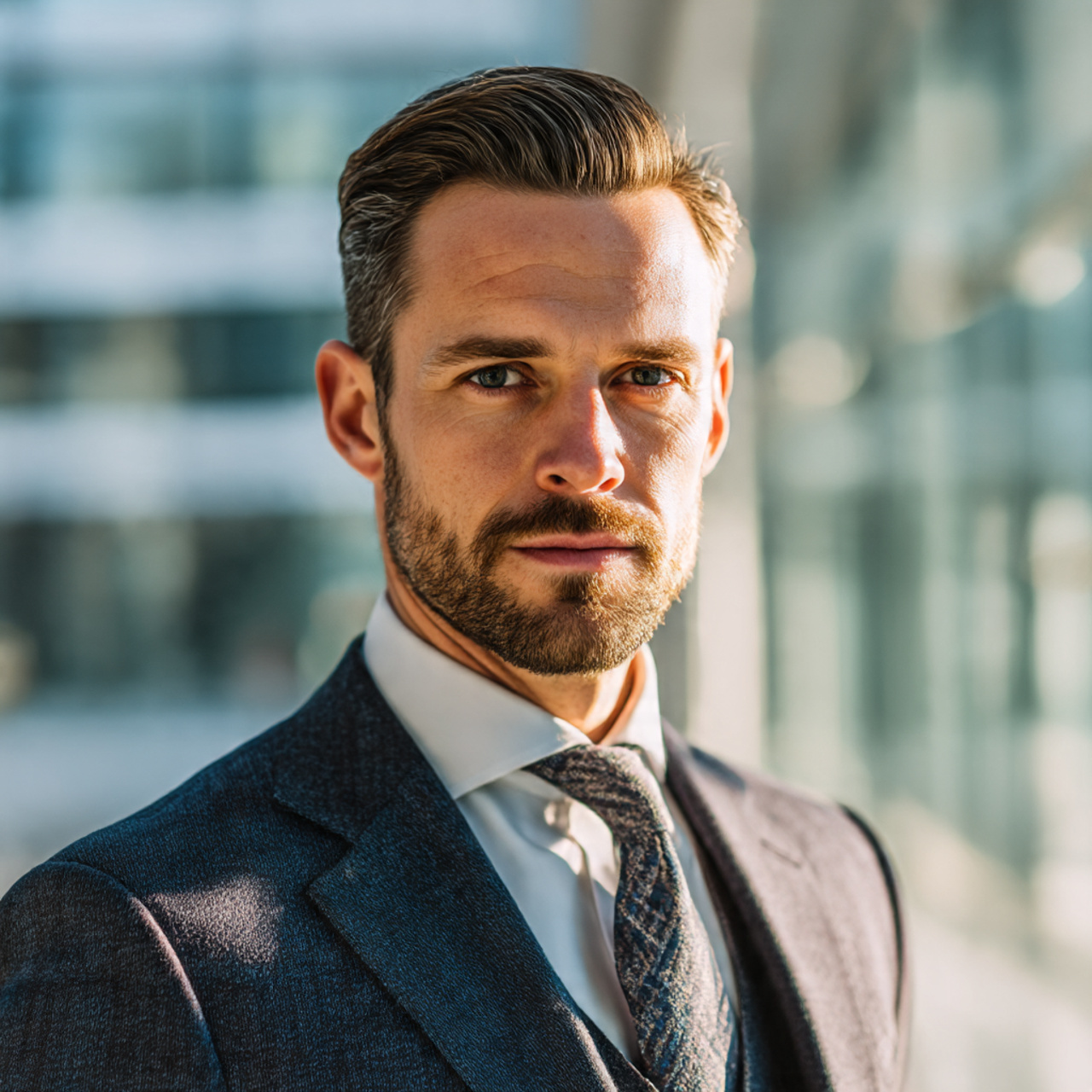 professional portrait of a man with a