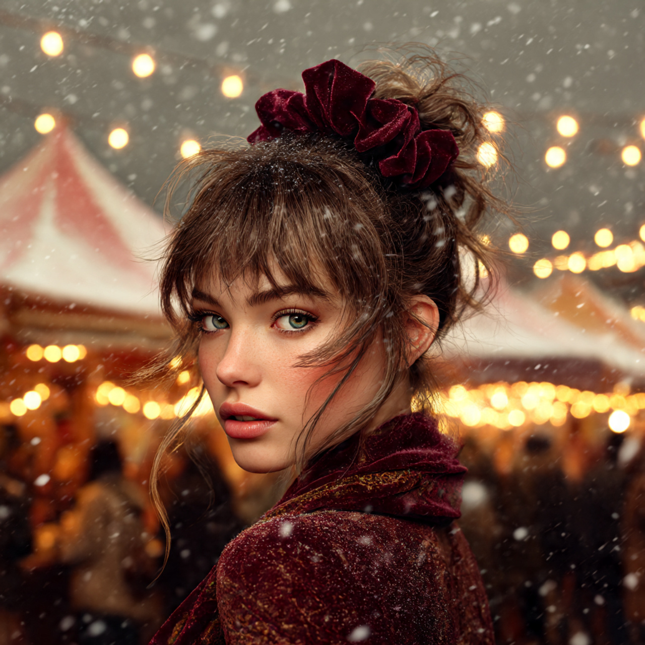 27 Wolf Cut for the Holidays Ideas: The Ultimate Guide 12 realistic image of a woman with a 4