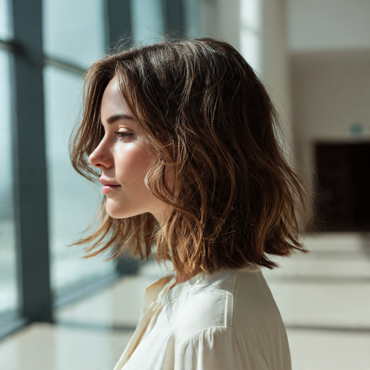 realistic image of a woman with an