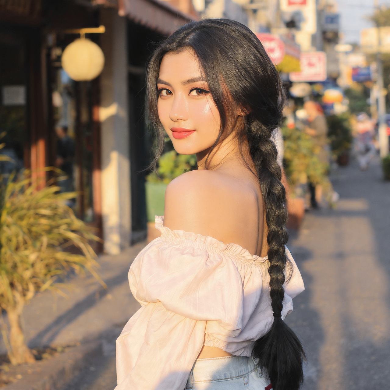 20 Rope Braid Hairstyles That Are Easy, Stylish, and Always in Trend 16 realistic image of an attractive women with