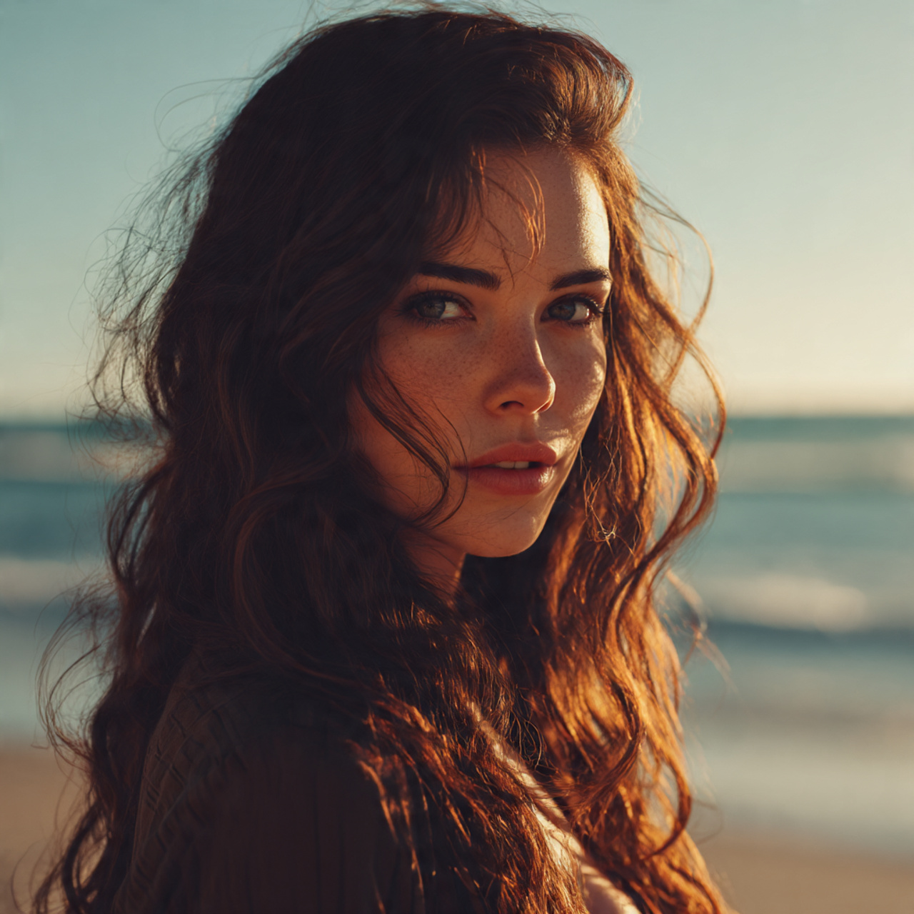 Hairstyles for Brunettes: Top 28 Luxurious Looks 6 realistic portrait of a brunette woman with