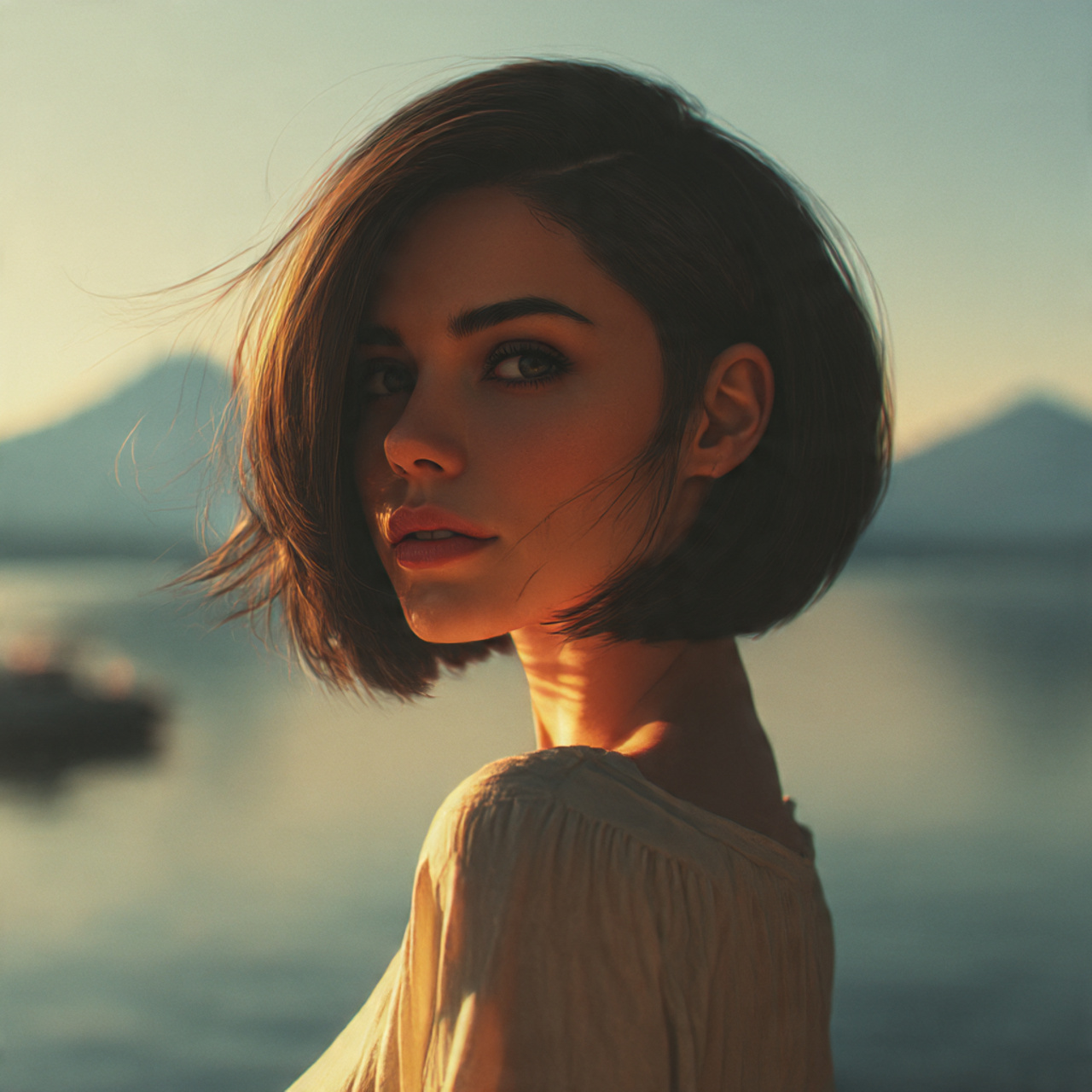 20 Undercut Bob Ideas for the Perfect Edgy Haircut 6 realistic portrait of a woman with a 2 1