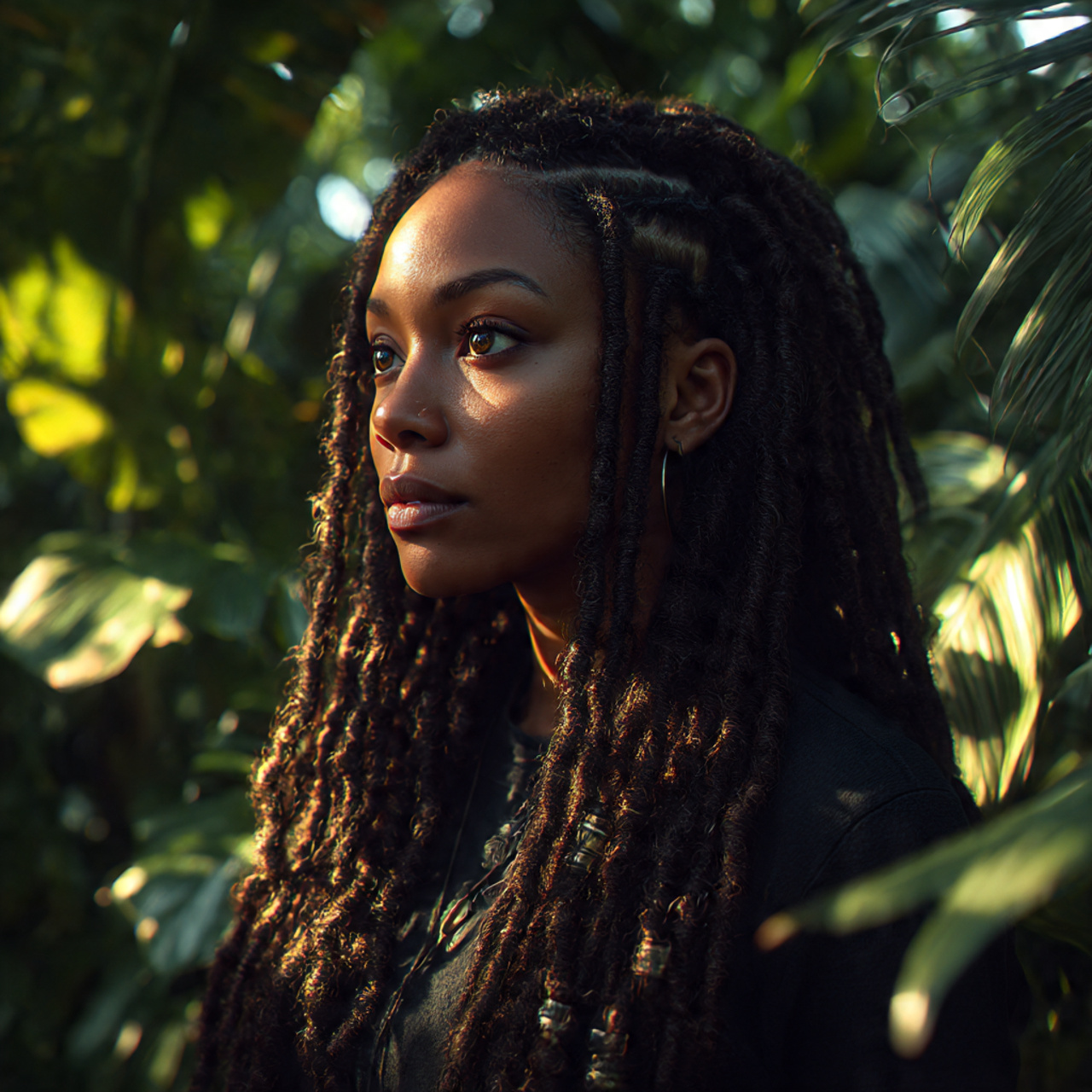 27 Powerful Witchy Haircut Ideas to Transform Your Style 19 realistic portrait of a woman with woven