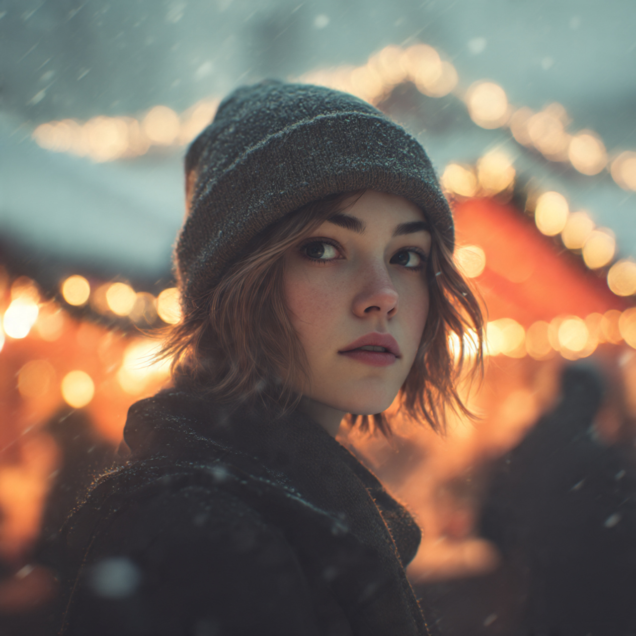 27 Wolf Cut for the Holidays Ideas: The Ultimate Guide 21 realistic portrait of a young woman with 1