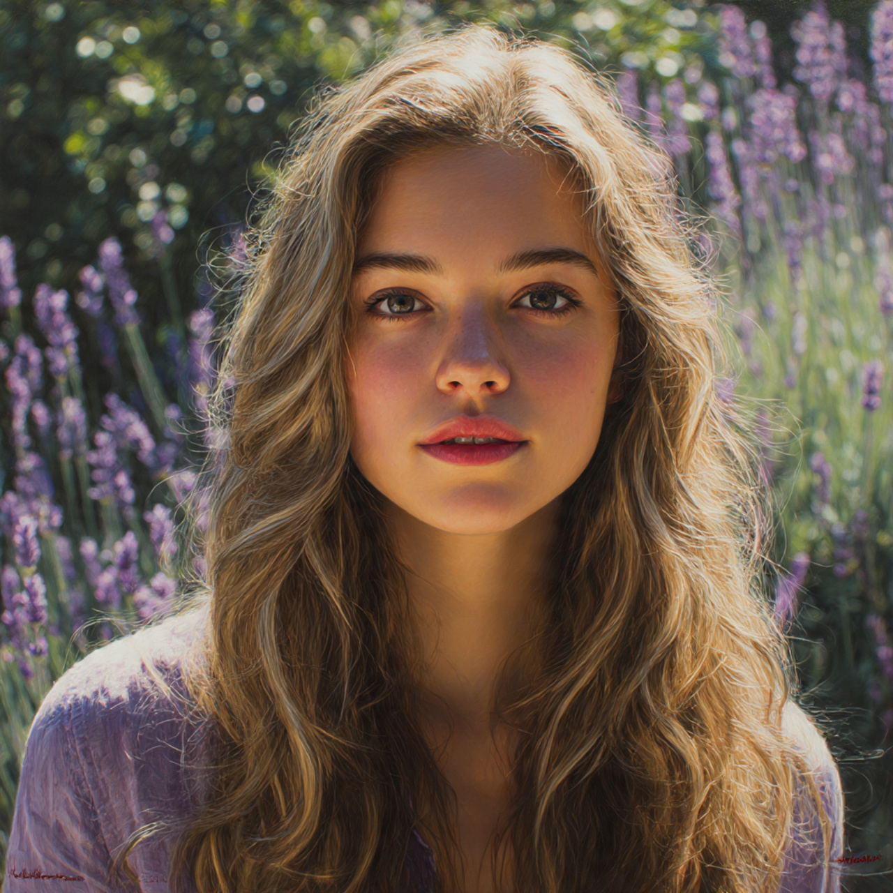 20 Silver Highlights Ideas for a Stunning New Look 11 realistic portrait of a young woman with 3