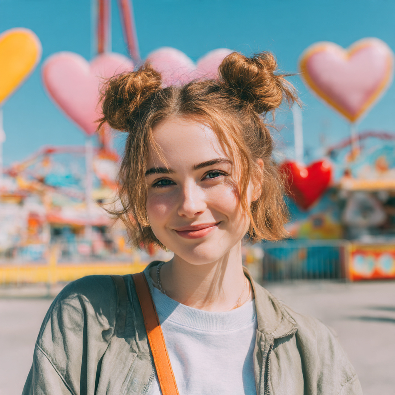 20 Stunning Valentines Hairstyles Ideas for a Romantic Date Night 9 realistic vibrant image of a cheerful young