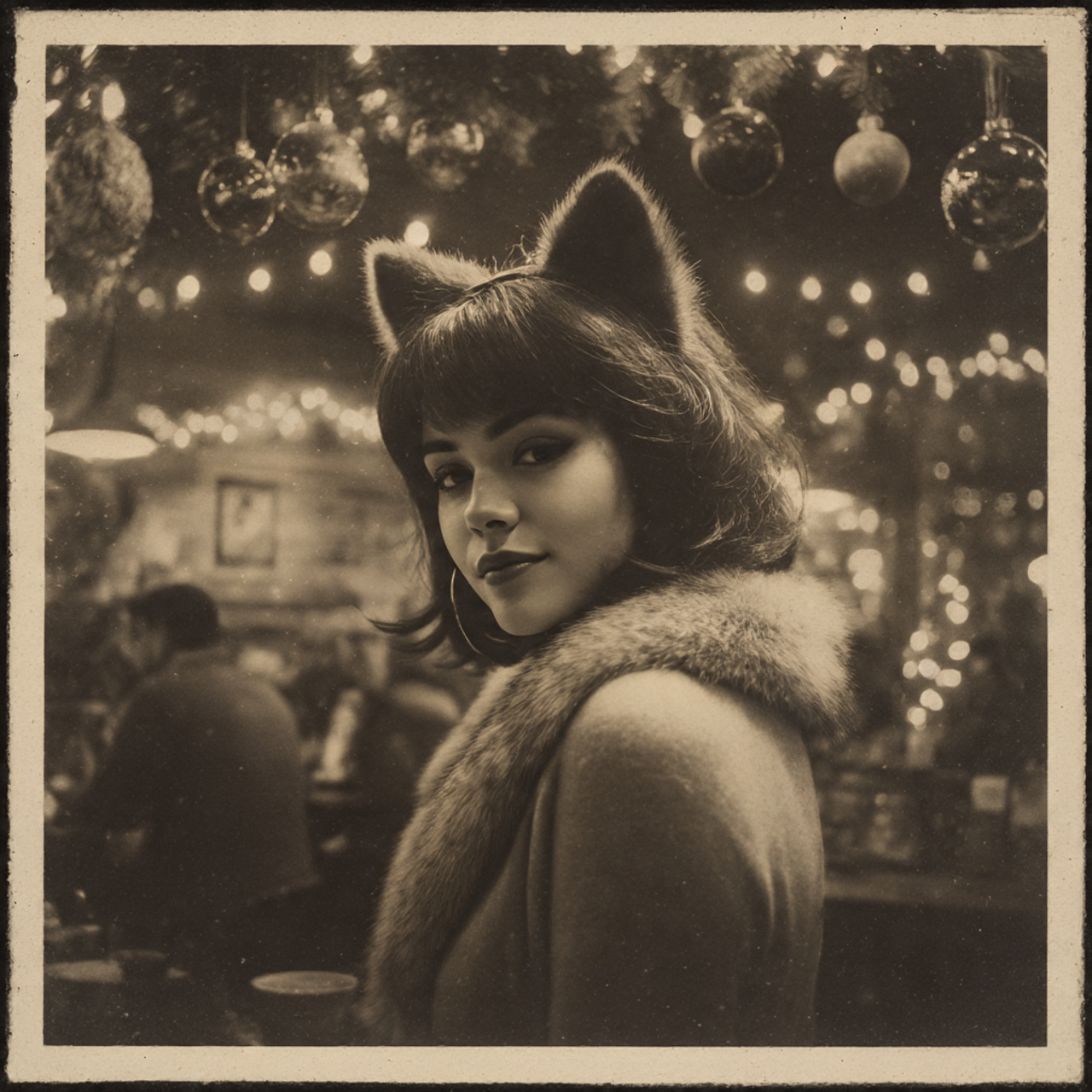 27 Wolf Cut for the Holidays Ideas: The Ultimate Guide 24 retro inspired portrait of a women wolf cut