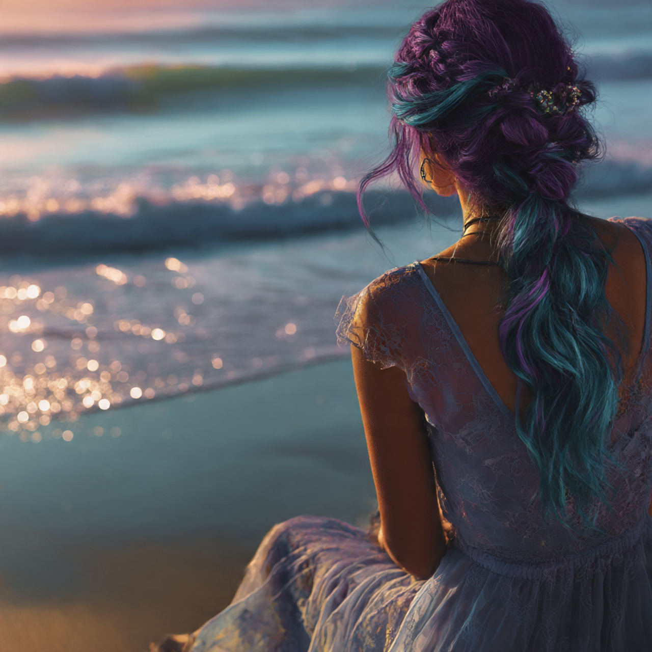 27 Gorgeous Peekaboo Hair Color Ideas Revealed To Enhance Looks 12 side view of a woman with hidden