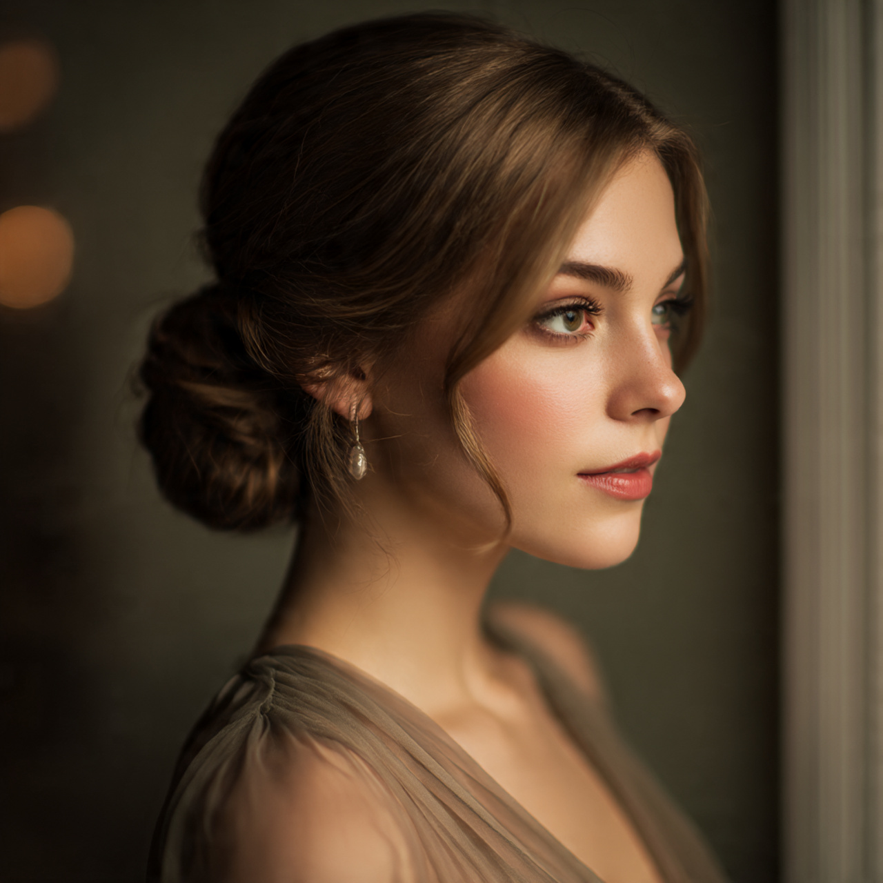 Best 30 Homecoming Hairstyles—Updos, Braids & Waves 1 soft glamorous portrait of a young woman