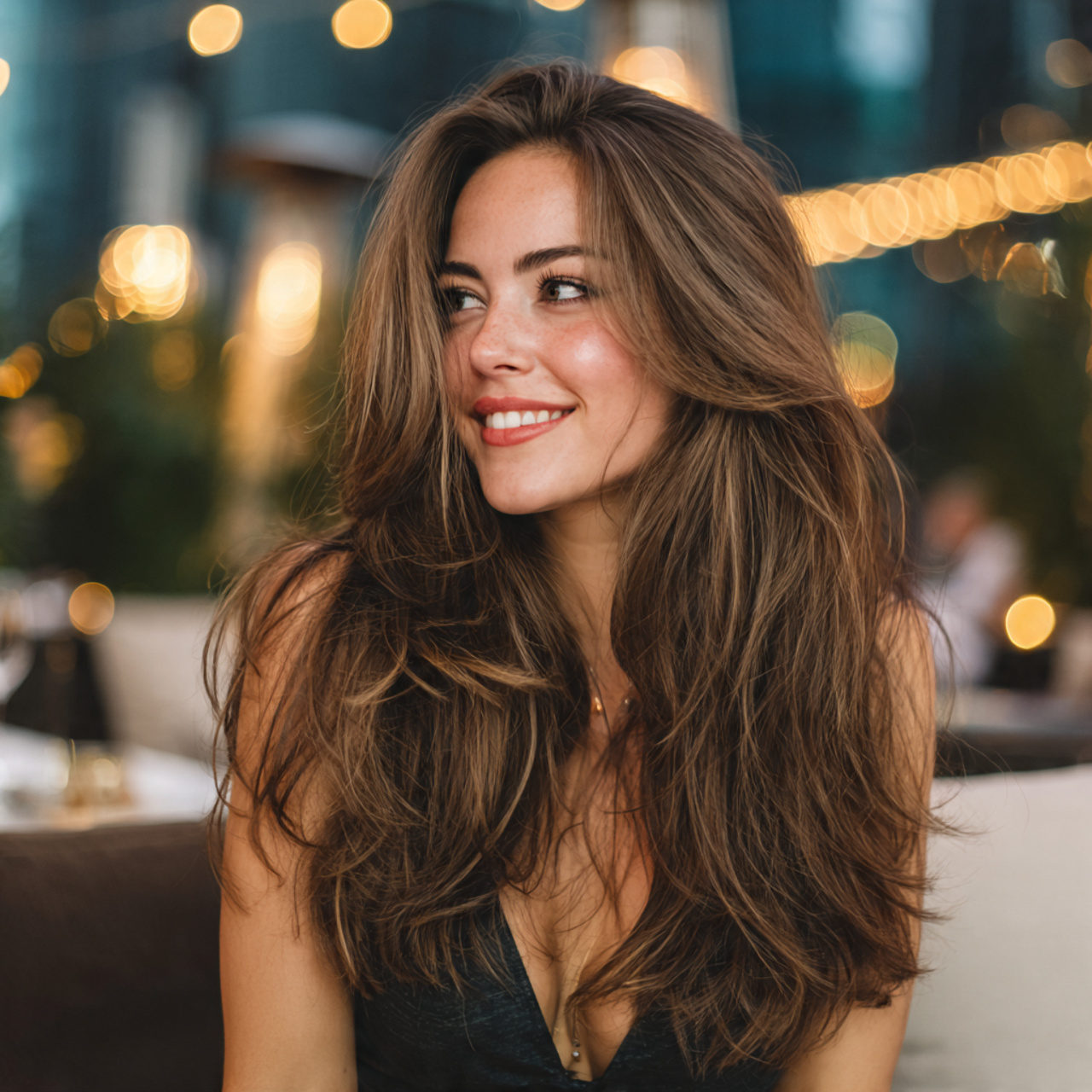 super realistic image of a woman with a