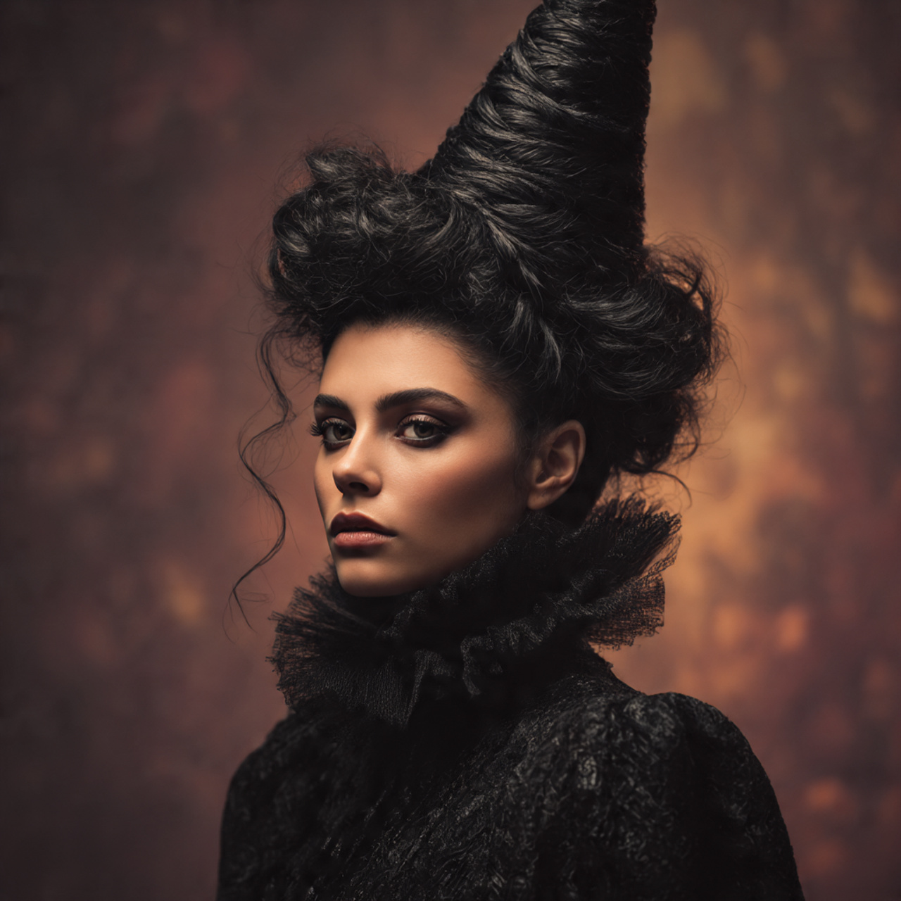 ultra detailed halloween hair ideas dramatic high