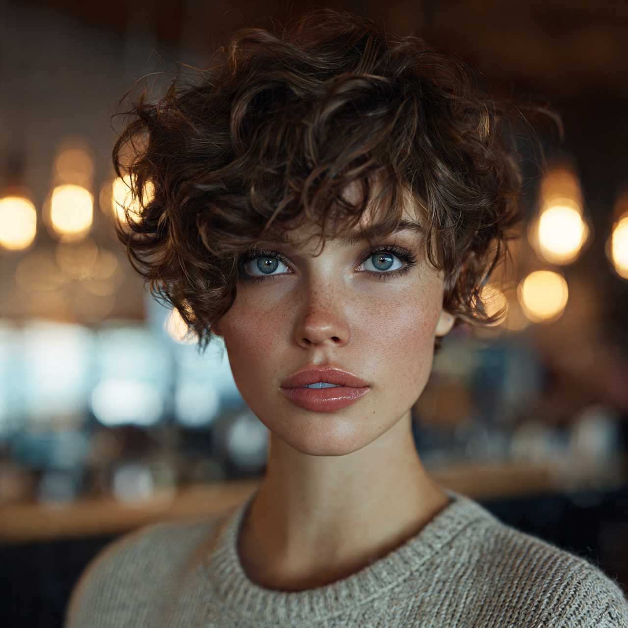 ultra realistic 8k portrait of a beautiful 1