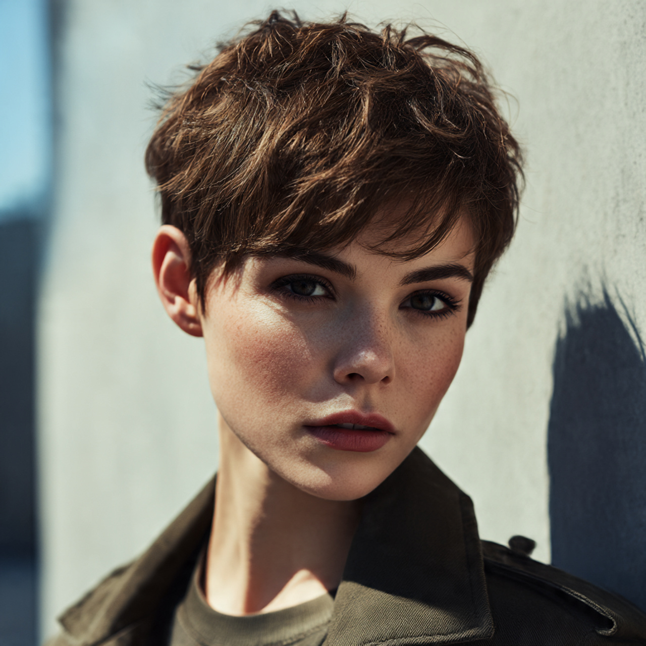 ultra realistic close up of a woman with an