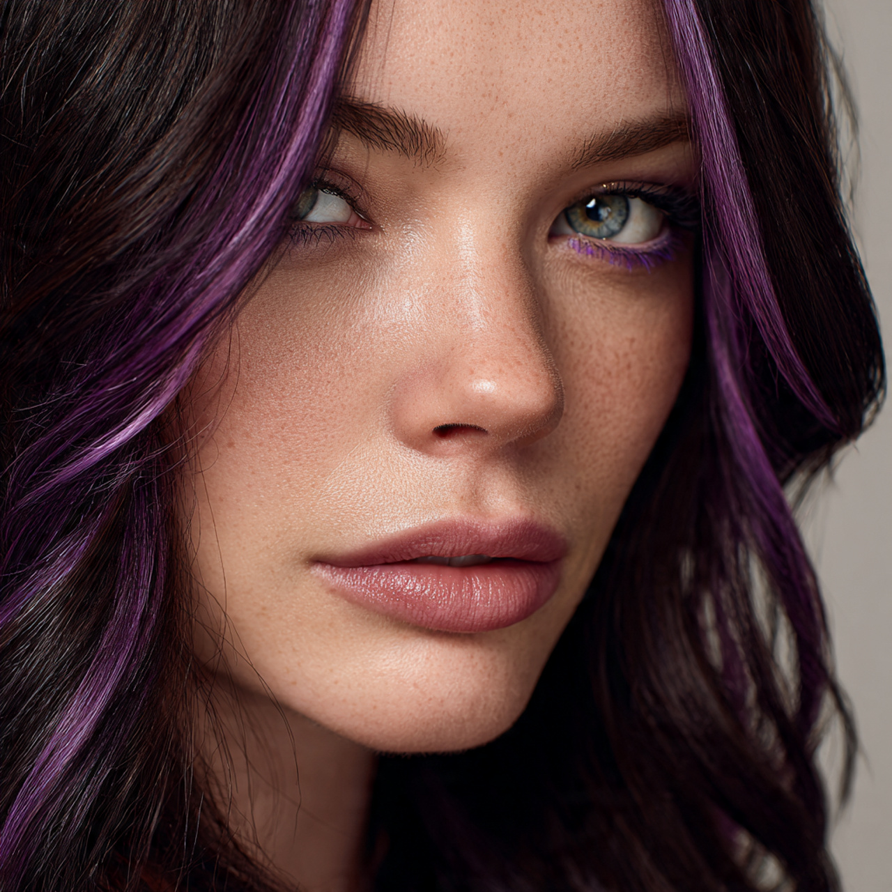 ultra realistic close up portrait of a woman with