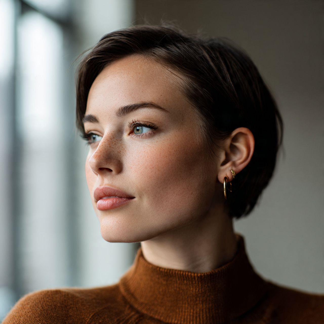 ultra realistic image of a real woman with