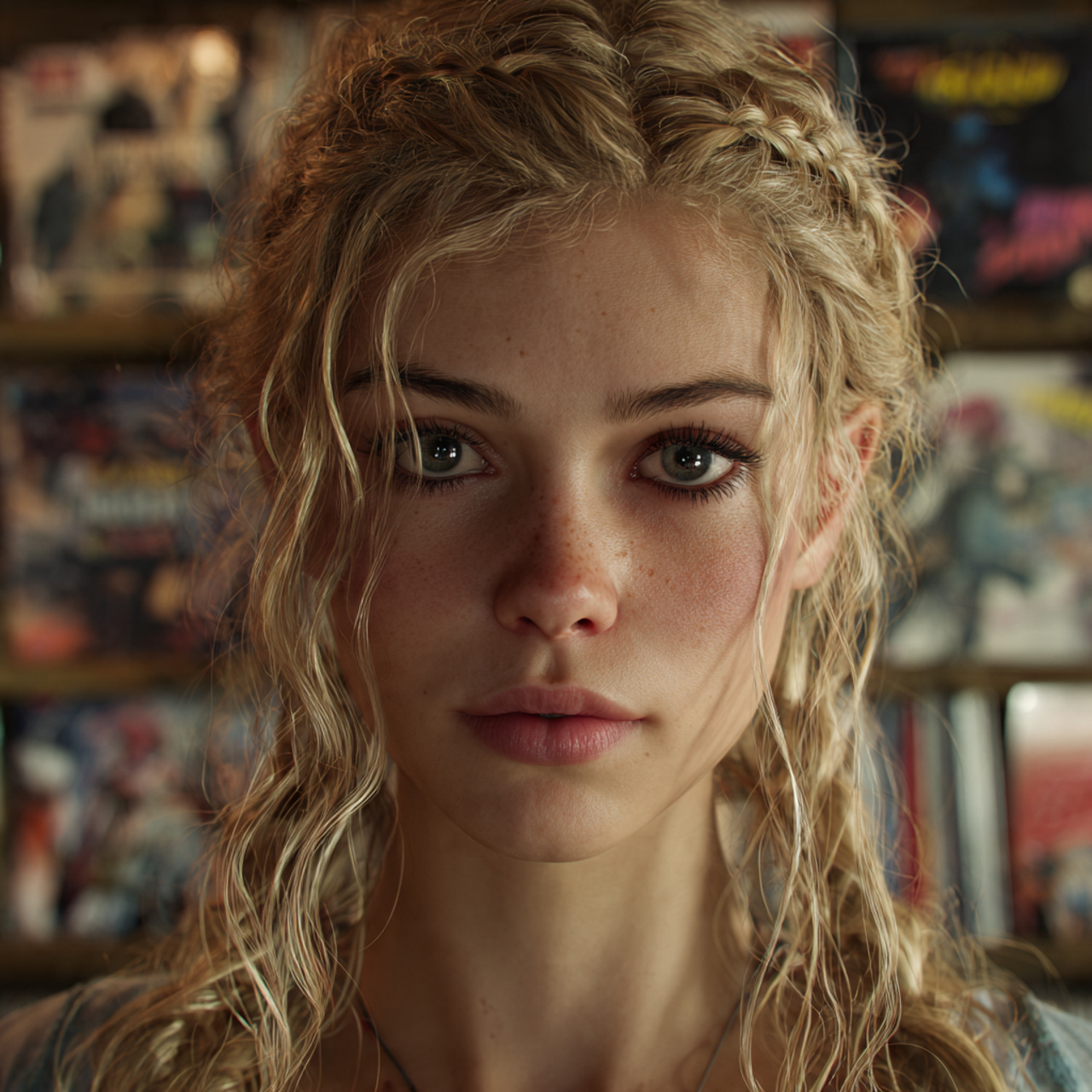 ultra realistic portrait of a 24 year old woman with