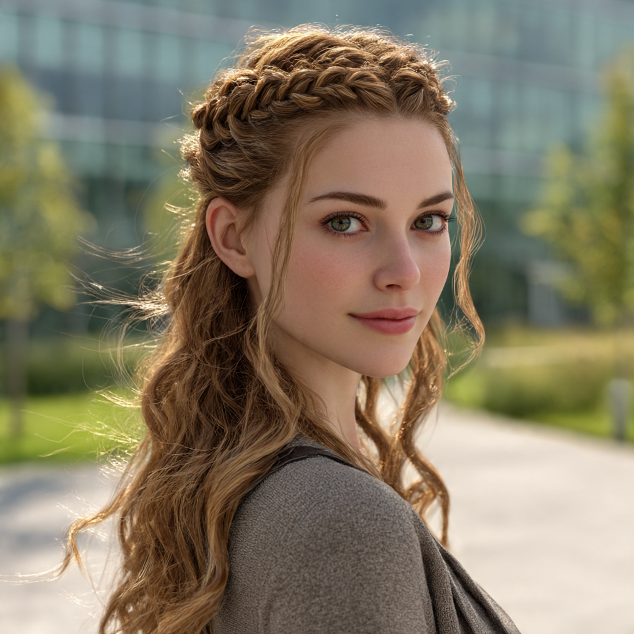 ultra realistic portrait of a woman showcasing a