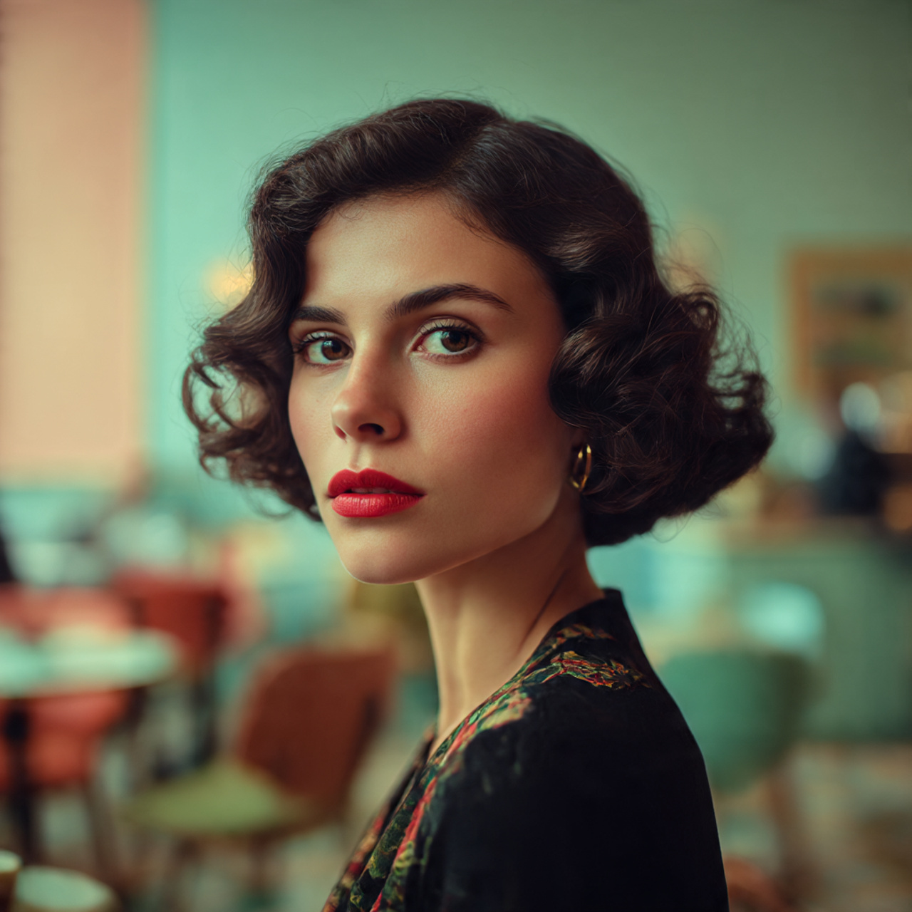 ultra realistic portrait of a woman wearing a