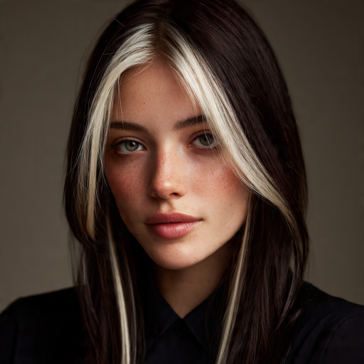 ultra realistic portrait of a woman with a 10