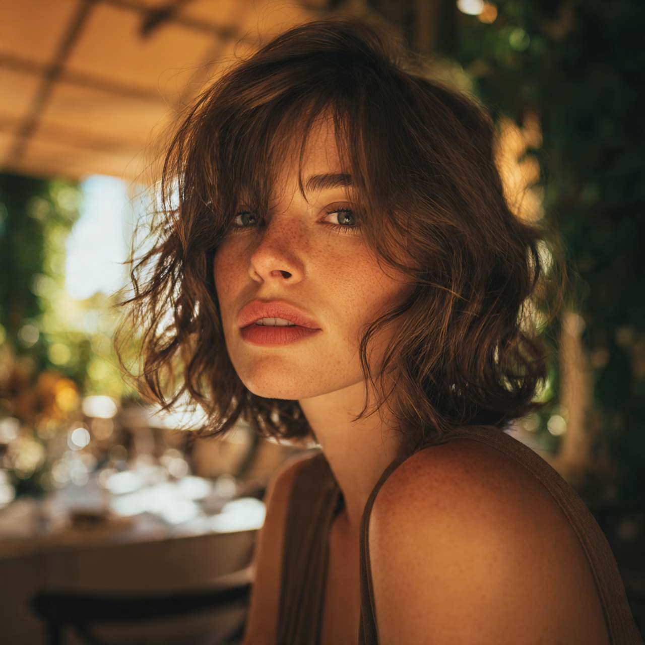 ultra realistic portrait of a woman with a 11