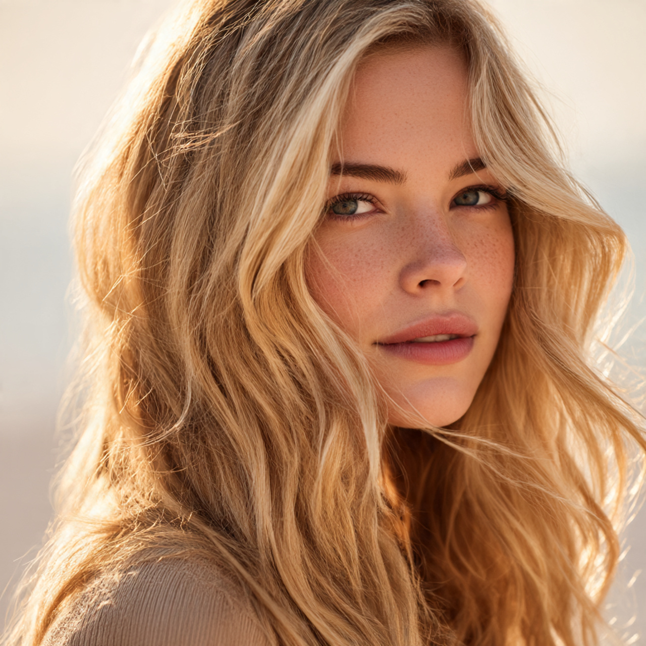 ultra realistic portrait of a woman with soft