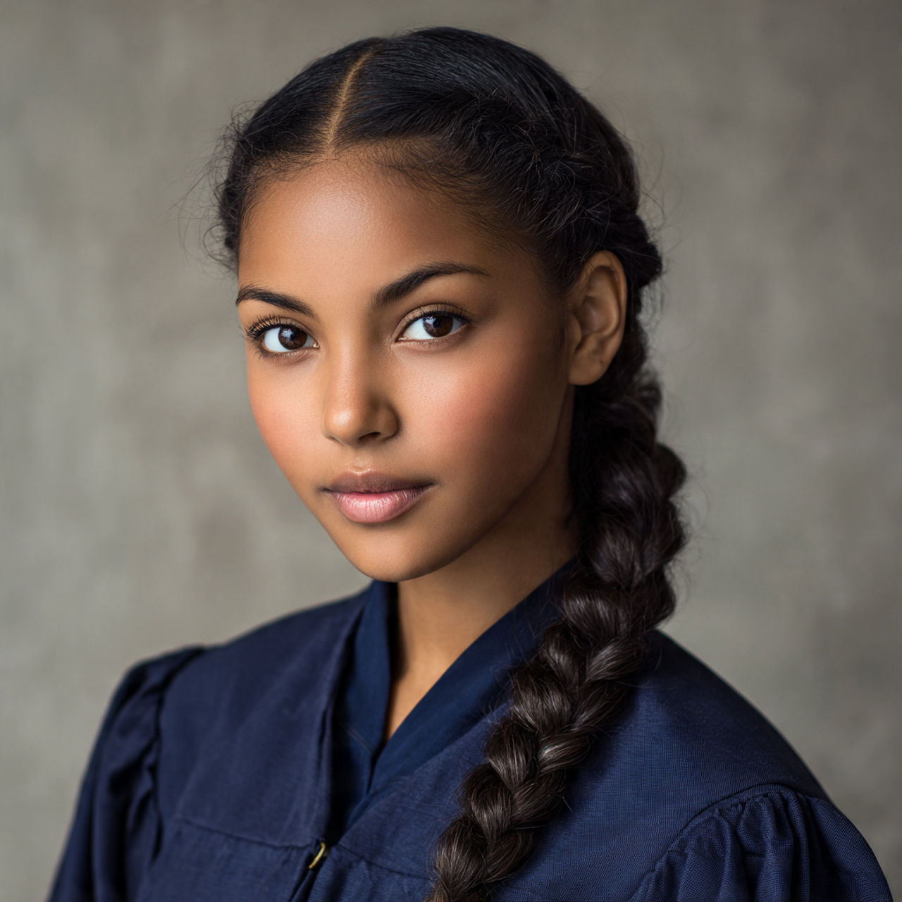 ultra realistic portrait of a young woman with 3