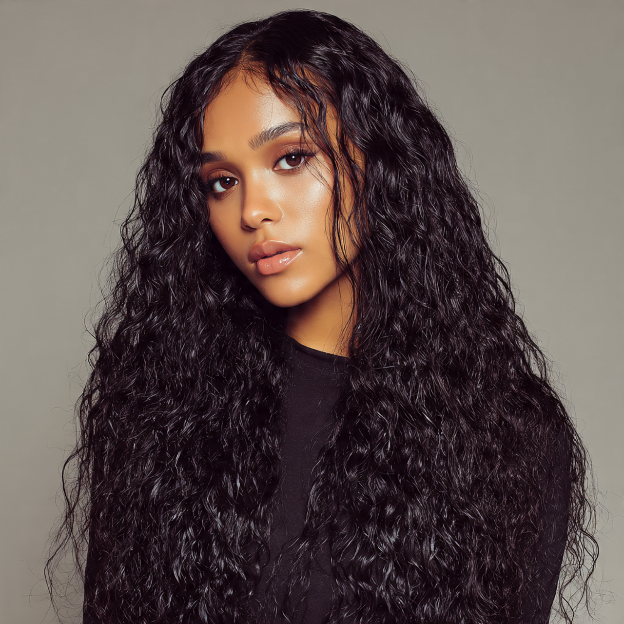 Hairstyles Deep Wave Hair: 20 Beautiful Styles for Volume, Shape, and Everyday Wear 11 wet look deep wave for women
