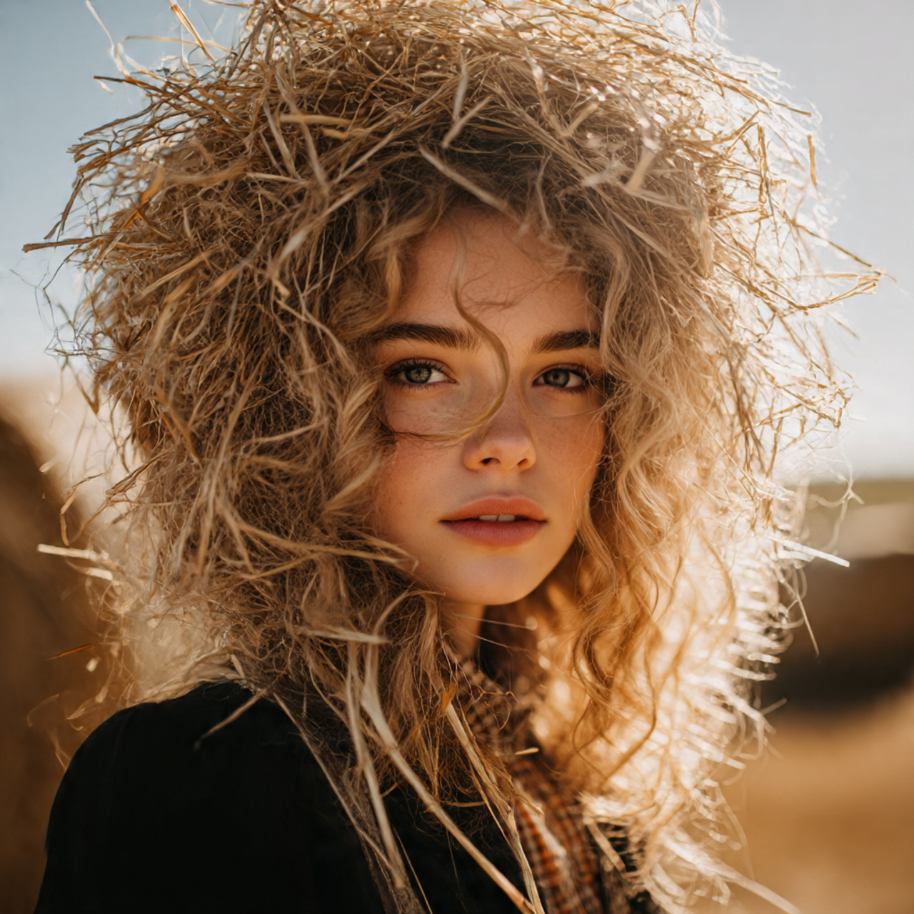 whimsical halloween hair ideas voluminous teased hair