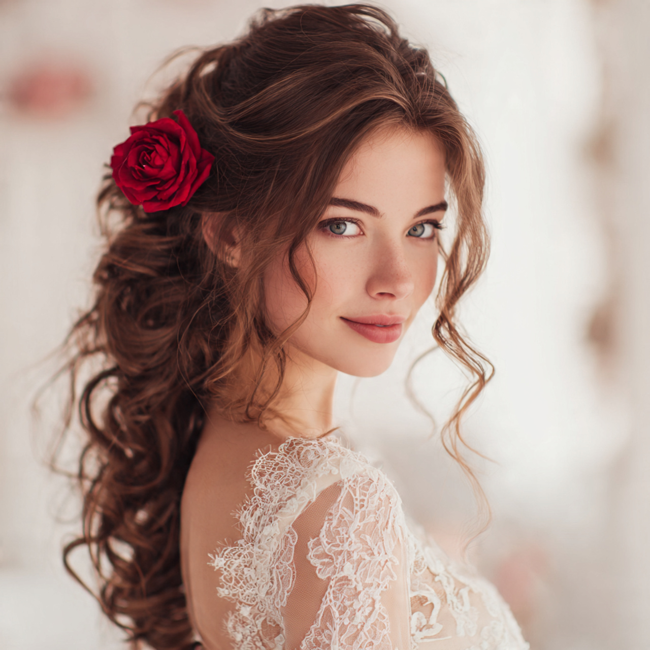 Romantic Wedding Hair
