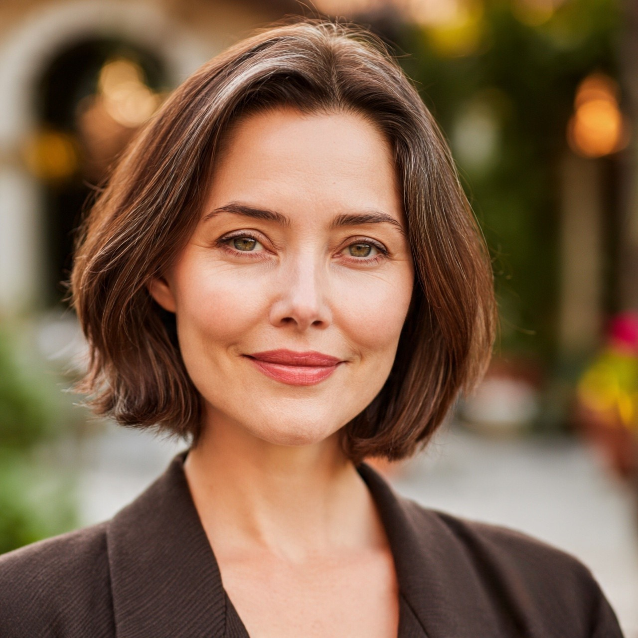 Sleek Chin Length French Bob