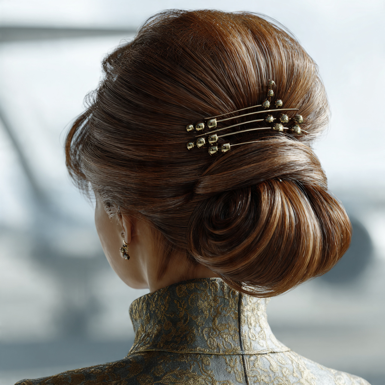 a realistic image of a complete woman