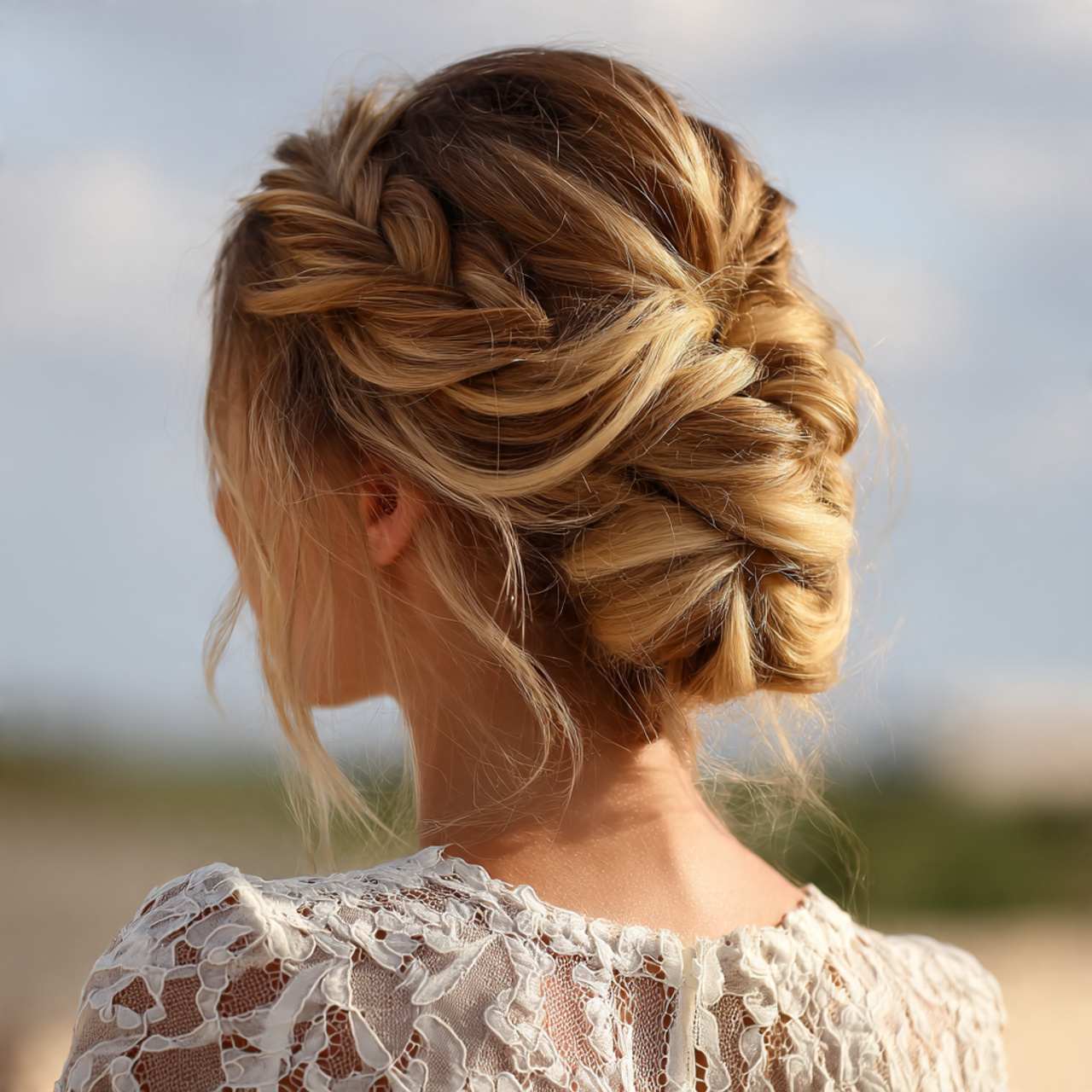 14 Romantic Wedding Hair to Make Your Day Most Memorable 9 an attractive woman having romantic wedding pulled