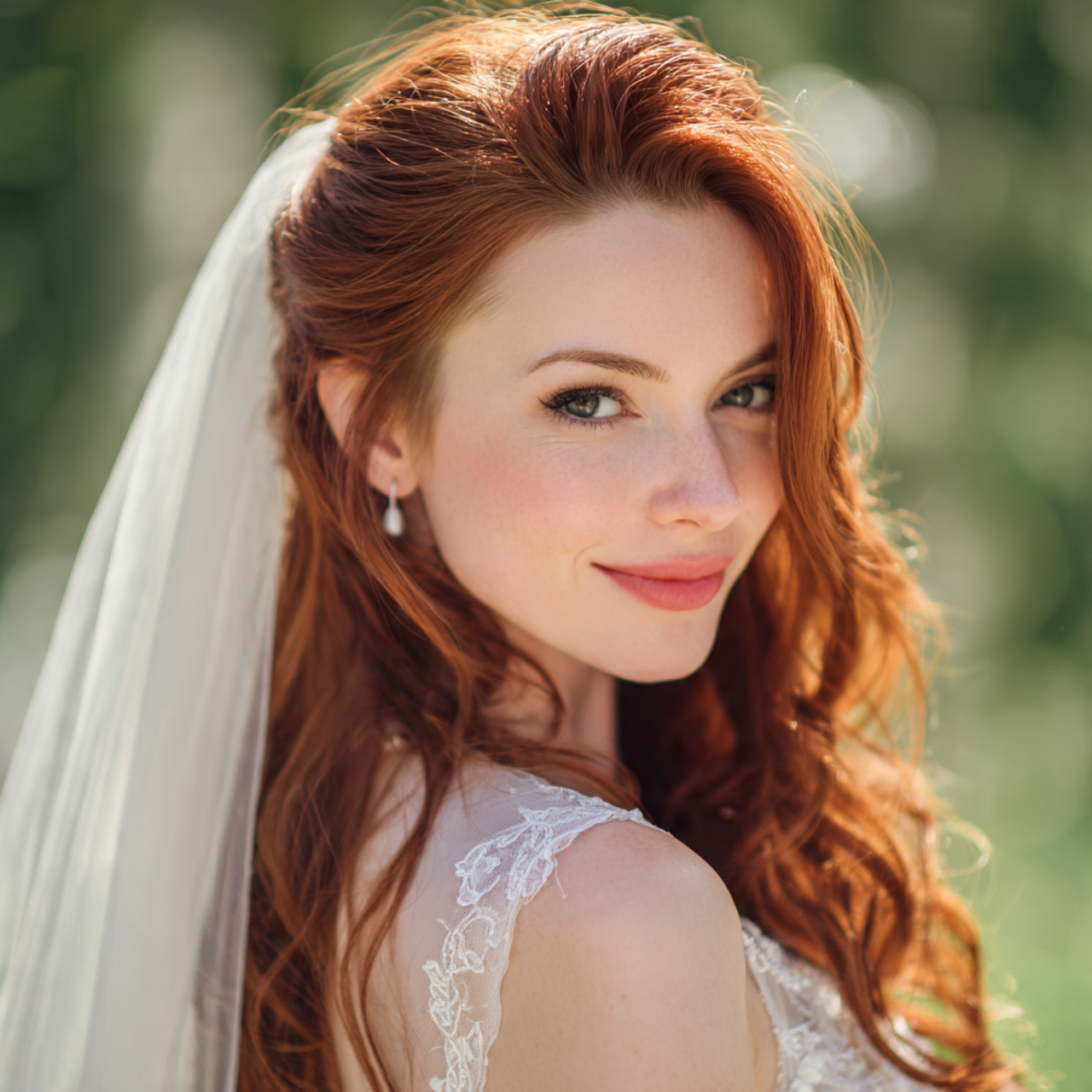 Wedding Hairstyles with Veil: 14 Stunning Bridal Hair Ideas for Every Bride 13 an attractive woman having wedding hair straight h