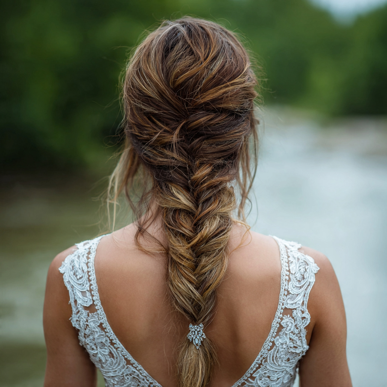 Boho Wedding Hair Ideas for Brides | 13 Soft & Natural Bridal Styles 8 an attractive women having boho wedding hair boho