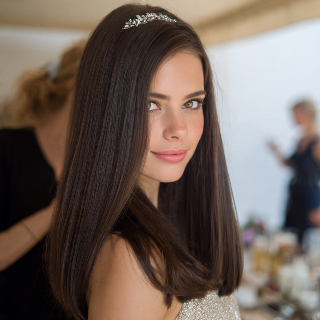 Simple Wedding Hairstyles: 10 Easy & Elegant Bridal Hair Ideas 7 an attractive women having wedding hair classic st