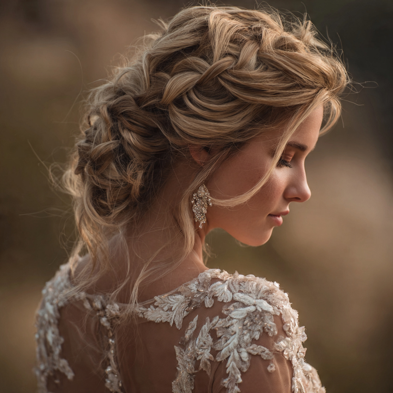 Wedding Hairstyles for Curly Hair: 14 Superb Bridal Looks 14 an attractive women having wedding hair the modern