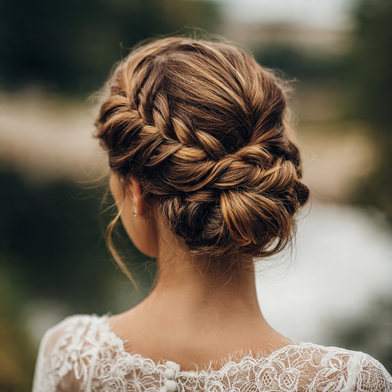 an attractive and good looking bridal with dutch