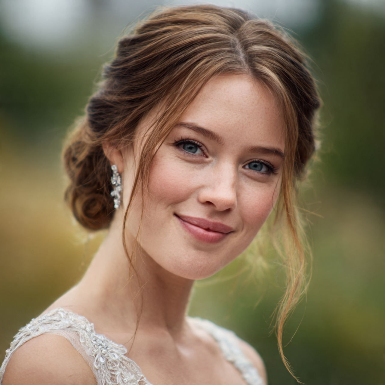 Natural Hair Wedding Styles: 15 Authentic Bridal Looks 13 an attractive and good looking bridal with sleek 2