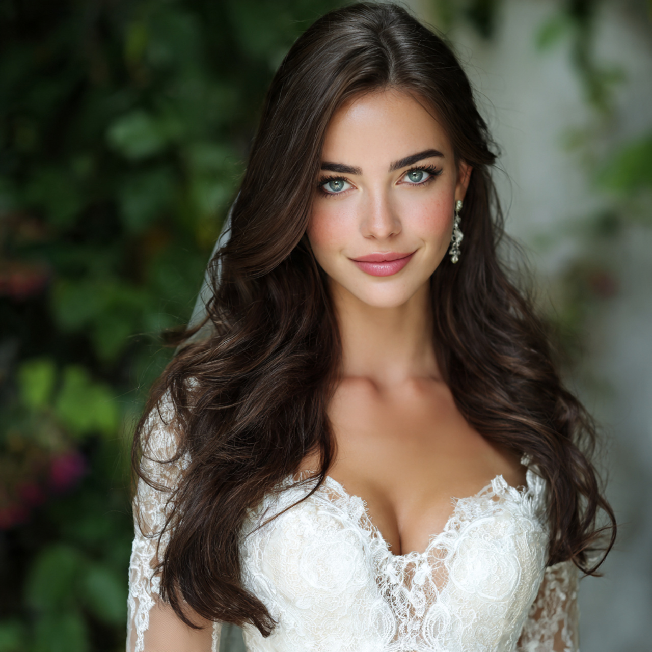 Natural Hair Wedding Styles: 15 Authentic Bridal Looks 5 an attractive and good looking bridal with smooth